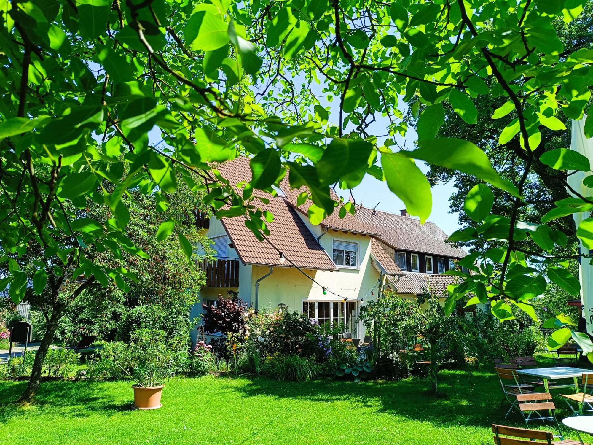 Landgasthof Zum Rappen Creglingen Exterior foto